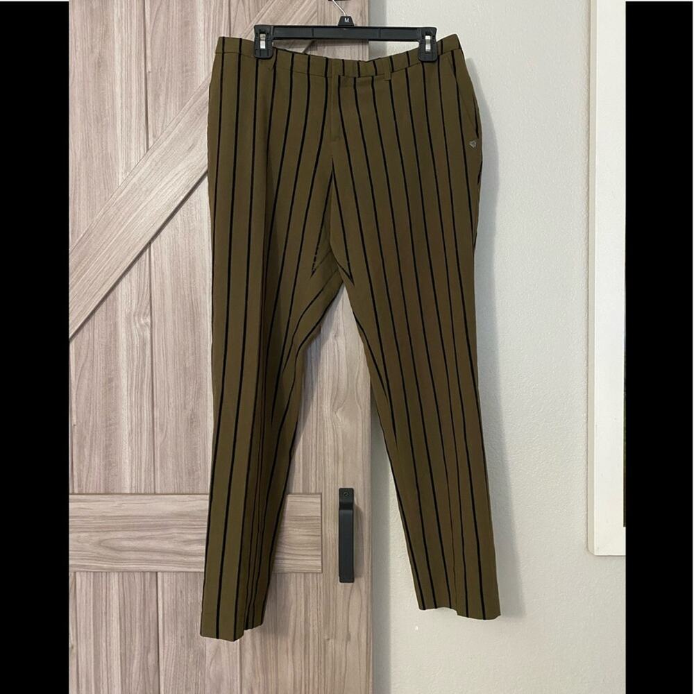 Scotch & Soda medium club voyage brown with black striped pant